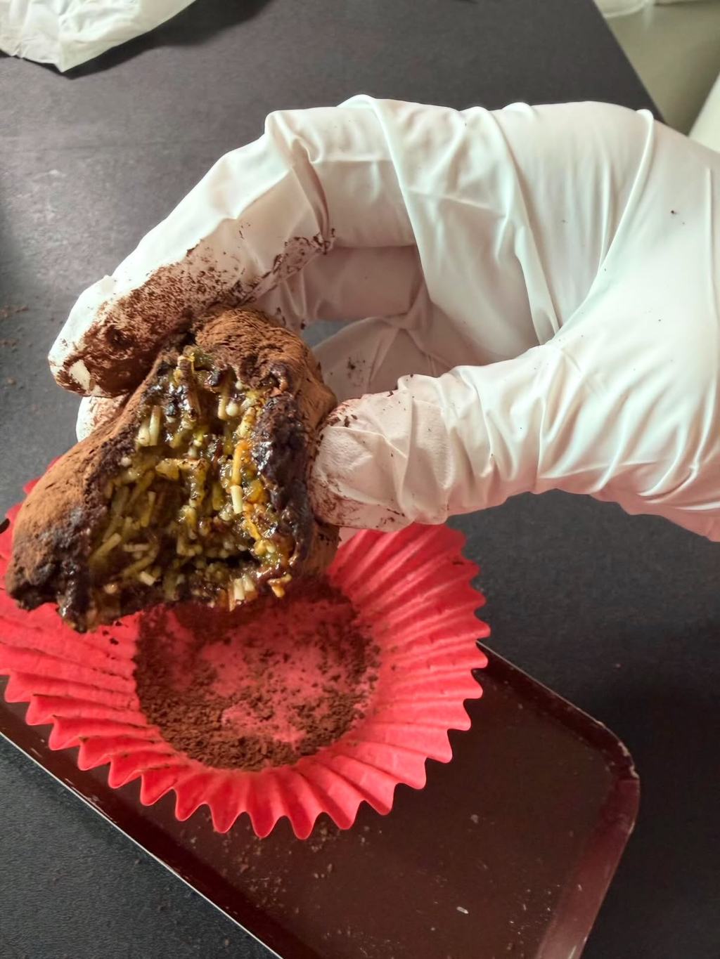 두쫀쿠 카다이프 대신 소면 넣는 업체 (1)