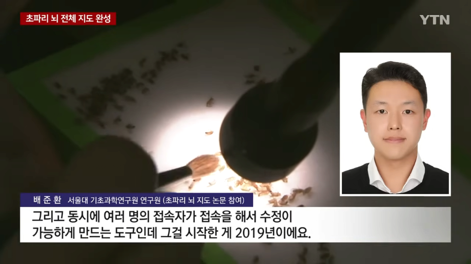 초파리 뇌 전체 지도 완성했다