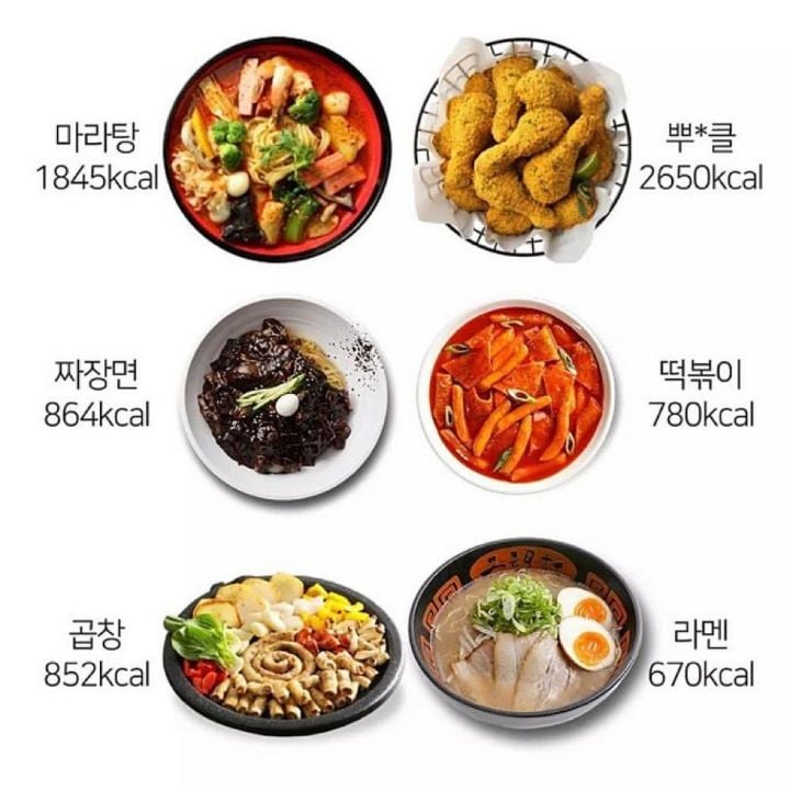마라탕 뿌링클 칼로리 | 인스티즈
