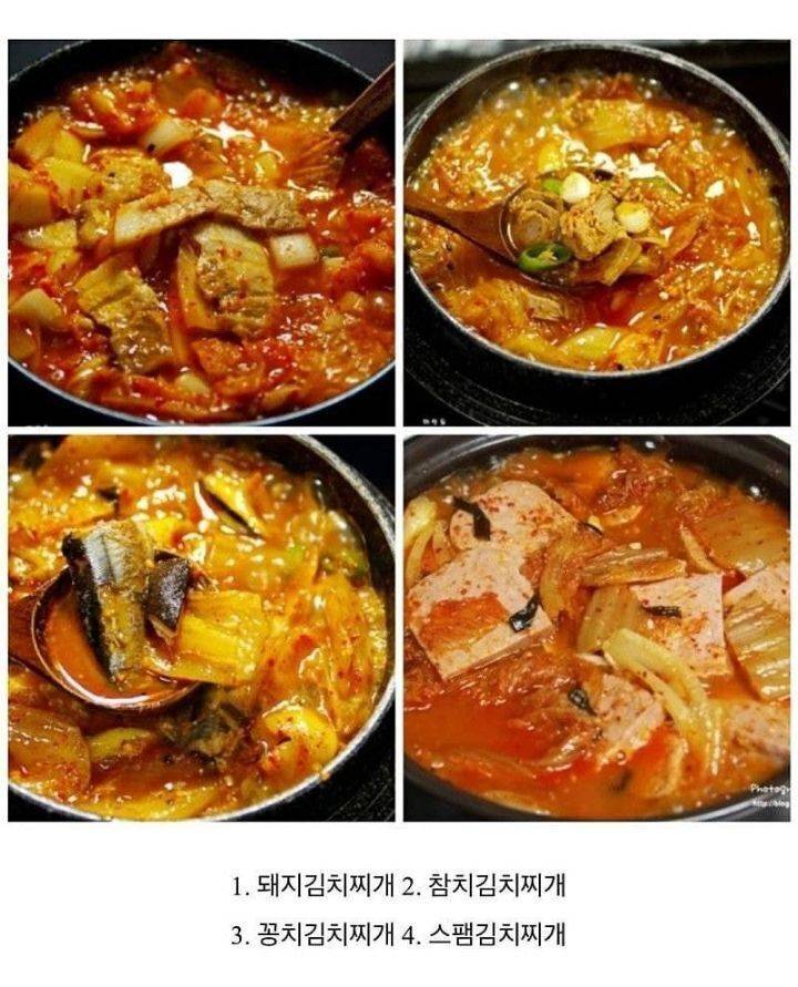 이중 선호하는 김치찌개는? | 인스티즈