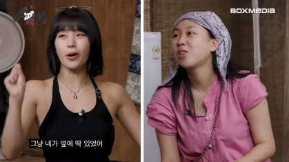 가요대전에서 뽀뽀 비하인드 밝힌 나띠와 영지 | 인스티즈