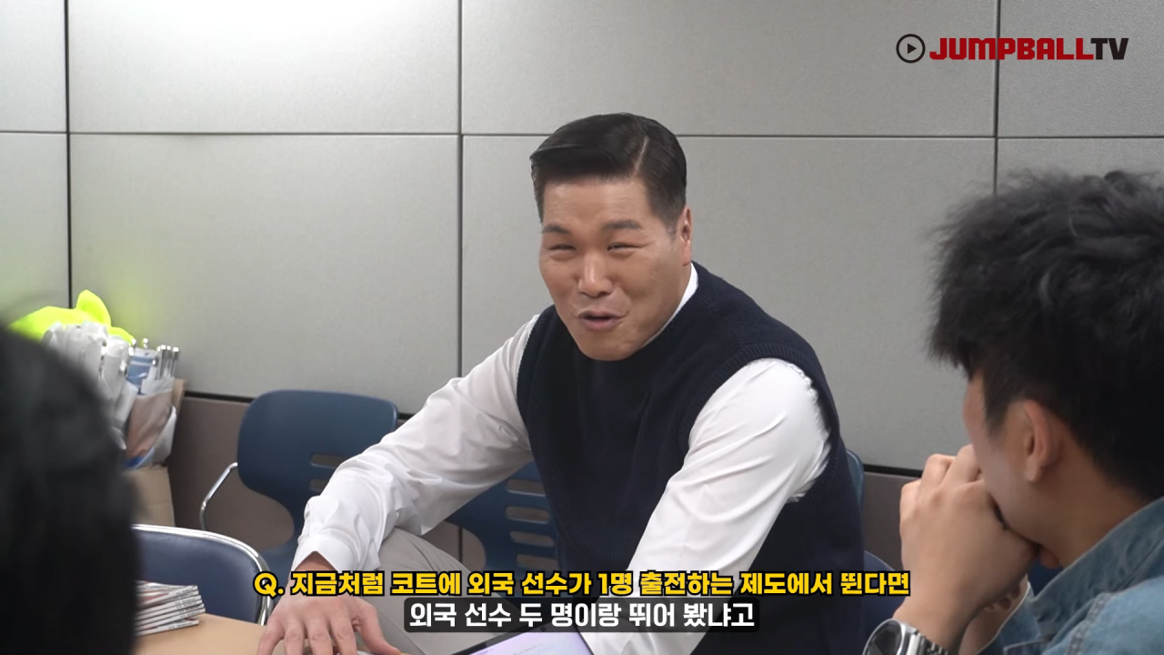 [점프볼300호 특집인터뷰] 한국농구 레전드, 서장훈을 만나다 18-56 screenshot.png 자신의 선수시절을 폄하하는게 어이없는 서장훈