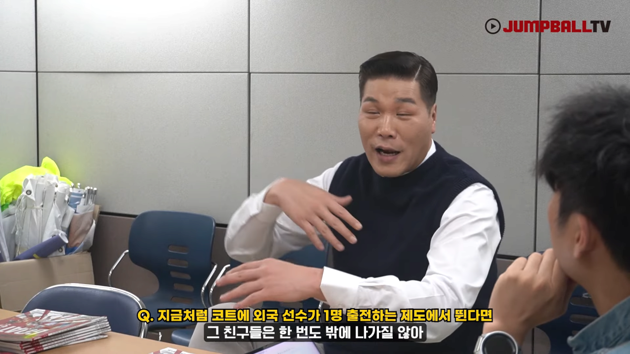 [점프볼300호 특집인터뷰] 한국농구 레전드, 서장훈을 만나다 19-34 screenshot.png 자신의 선수시절을 폄하하는게 어이없는 서장훈