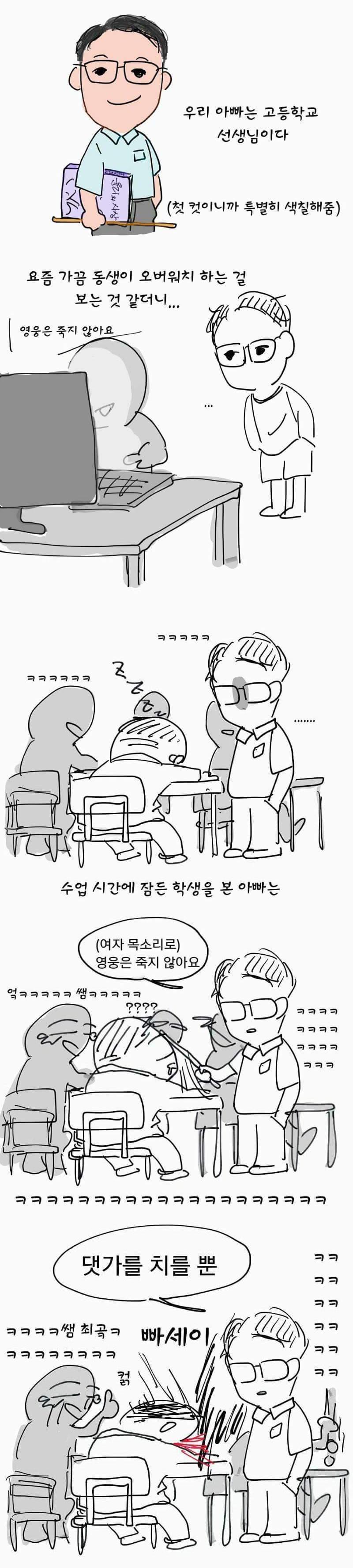 게임에서 가르침을 얻은 선생님.Manhwa.png.jpg