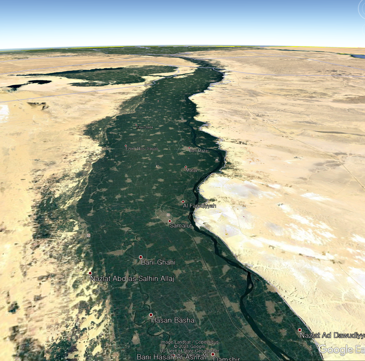 image.png 구글어스로 본 이집트 나일강의 위엄