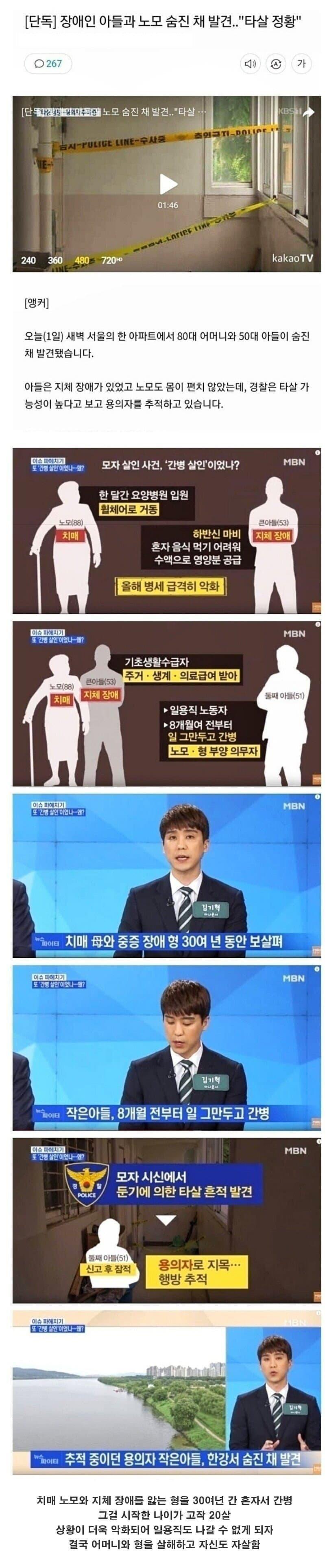 둘째 아들이 가족들을 죽이고 목숨을 끊은 이유.jpg