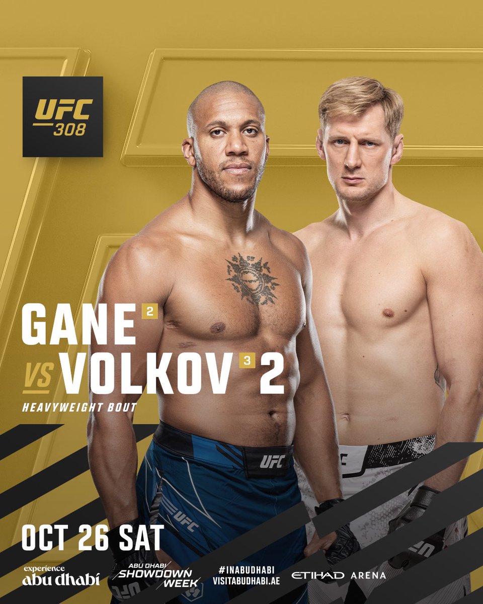 10월 26일 올해 역대급 카드인 UFC308 공개 ㄷㄷㄷㄷ jpg.
