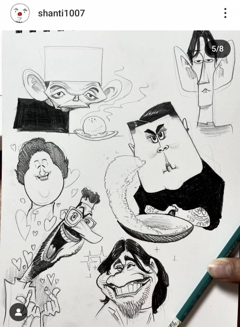 [잡담] 흑백요리사 캐리커쳐 진짜 레전드다 ㅋㅋㅋㅋㅋ | 인스티즈 흑백요리사 캐리커쳐 ㄷㄷ