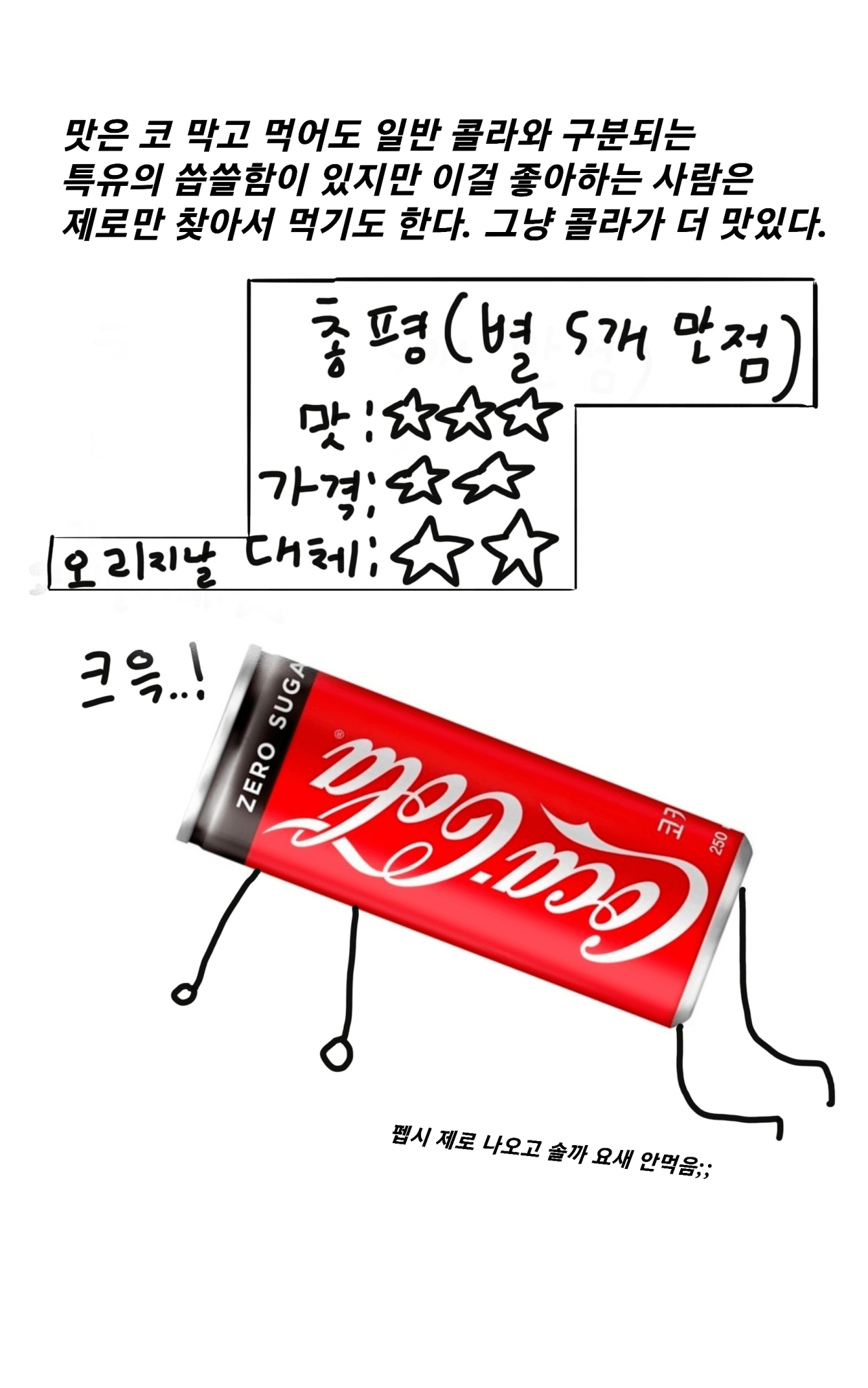 8.png 제로 0칼로리 탄산음료 7종 비교.MANHWA