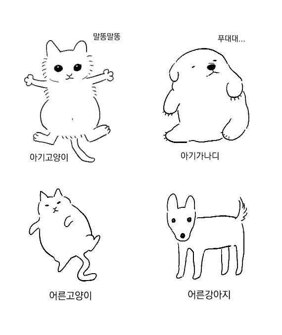 키우는 강아지가 롱다리가 되서 당황한 견주