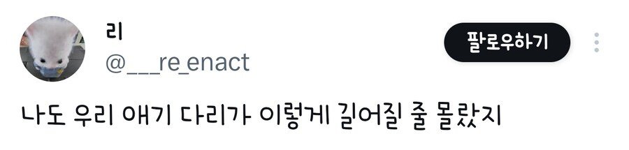 키우는 강아지가 롱다리가 되서 당황한 견주