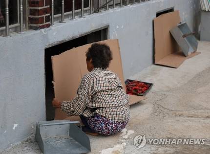 태풍 막기 위해 안간힘 | 인스티즈
