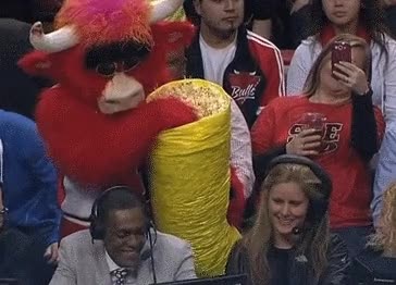 NBA의 흔한 마스코트 - 꾸르