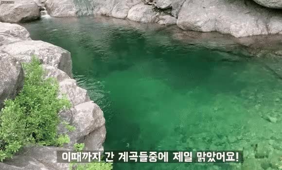 계곡은 늘 조심해야하는 이유 - 꾸르