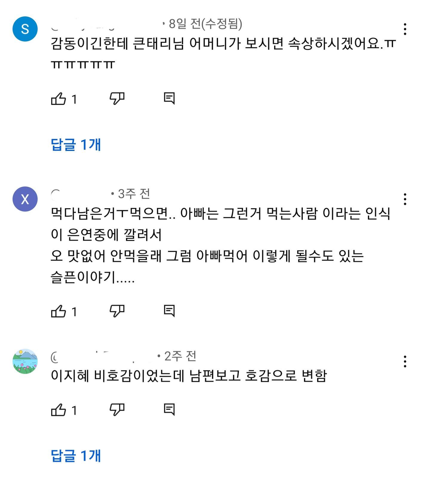 이지혜 유튜브에 달리는 댓글 수준 | 인스티즈