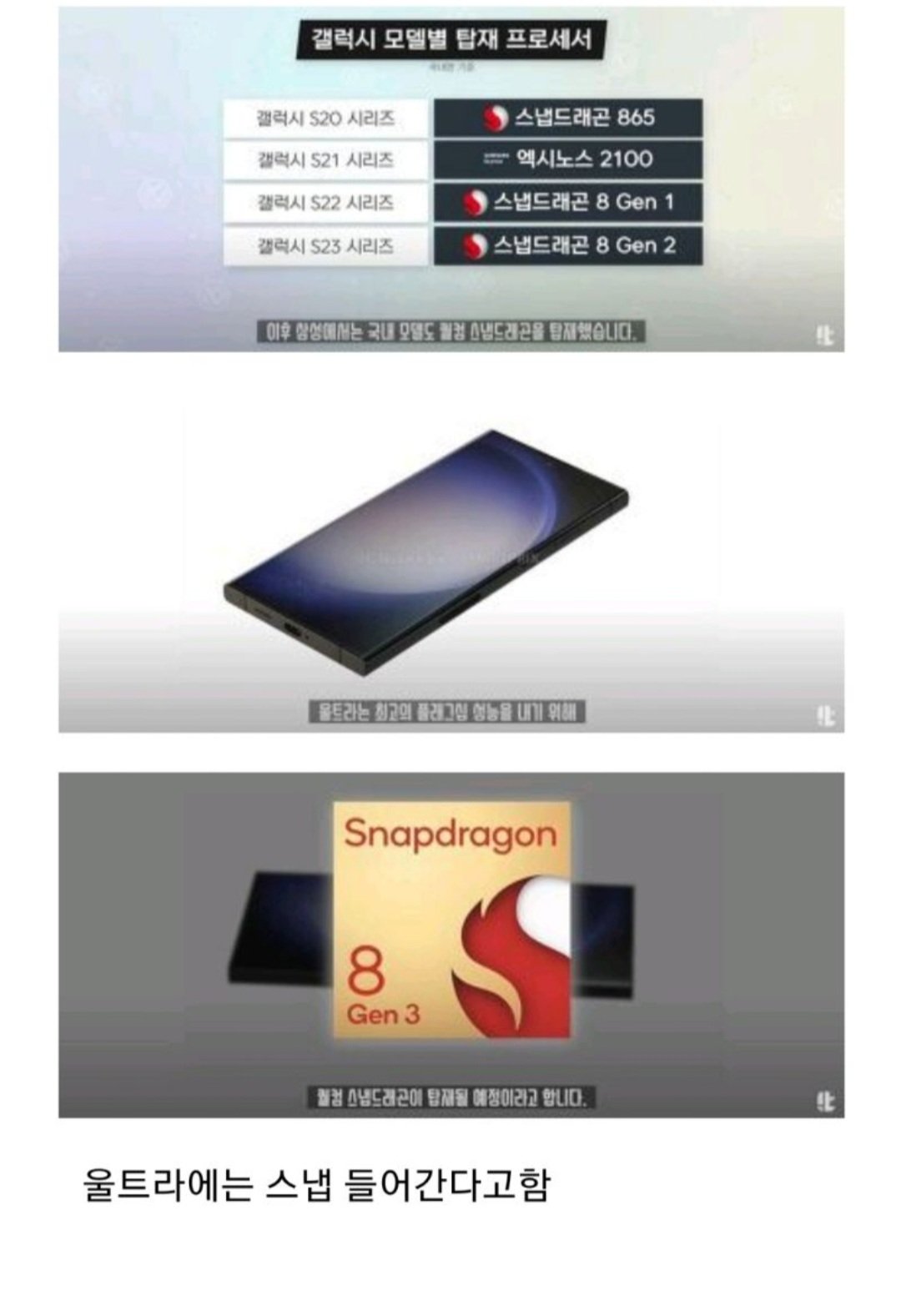 갤럭시 S24 루머 정리