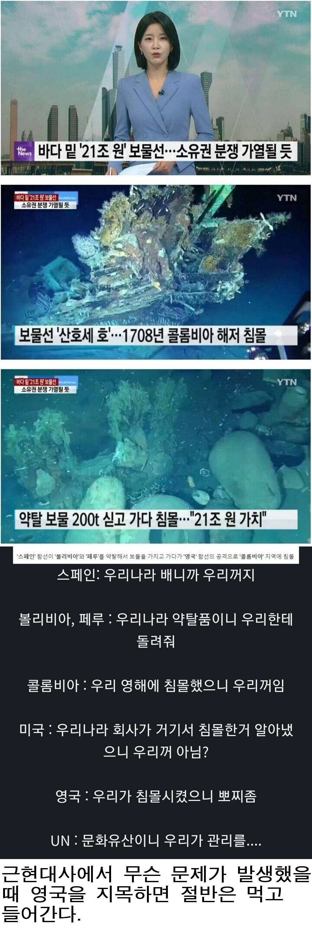 보물선 발견에 눈돌아간 유럽 국가들.png.jpg