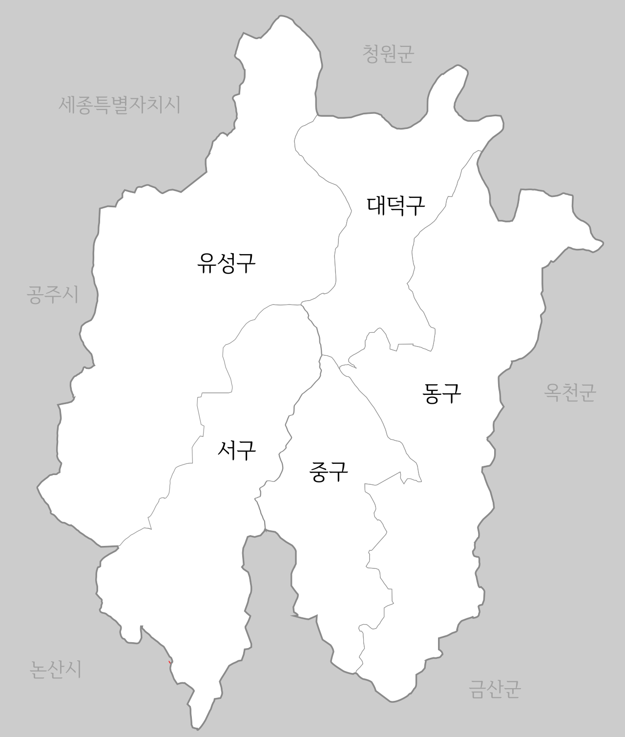 1280px-Daejeon-Administrative_divisions-ko.svg.png 최근 1년 사이에 바뀐 국내 대도시 상징들.JPG
