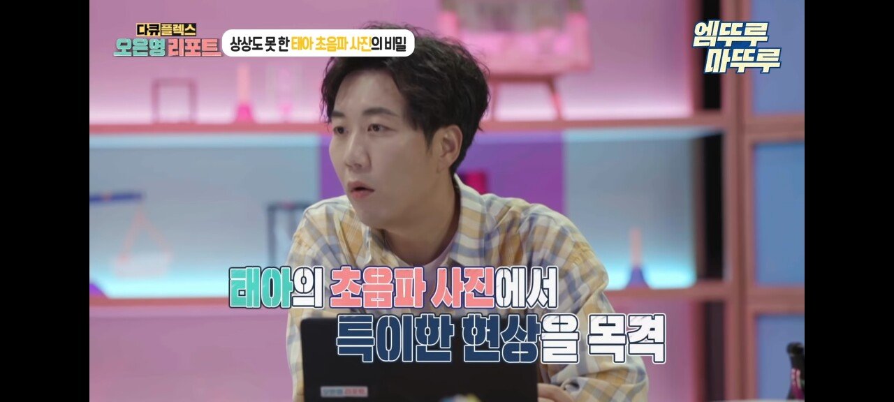 신기한 태아 발기 태아도 발기를 하는구나