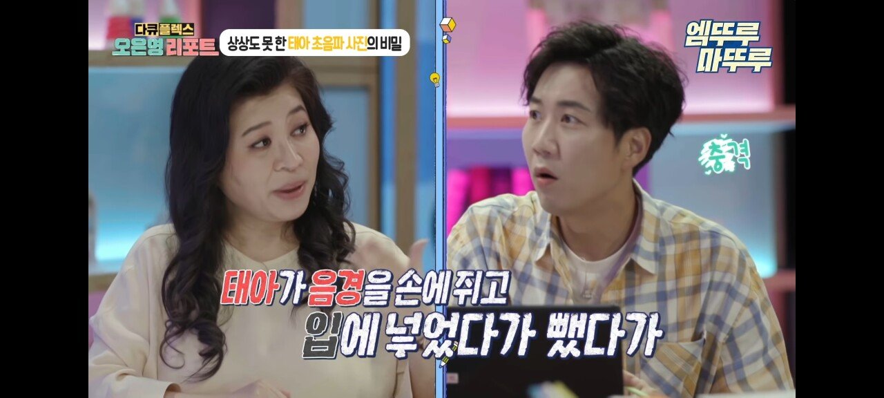 신기한 태아 발기 태아도 발기를 하는구나