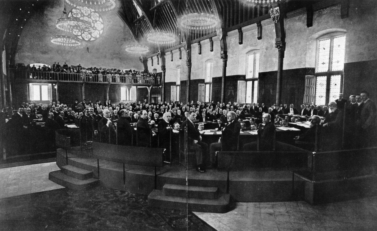 Vredesconferentie_Den_Haag,_Tweede_1907_-_Second_Peace_Conference_The_Hague_1907.jpg 헤이그 특사 당시 이토 히로부미 반응.jpg
