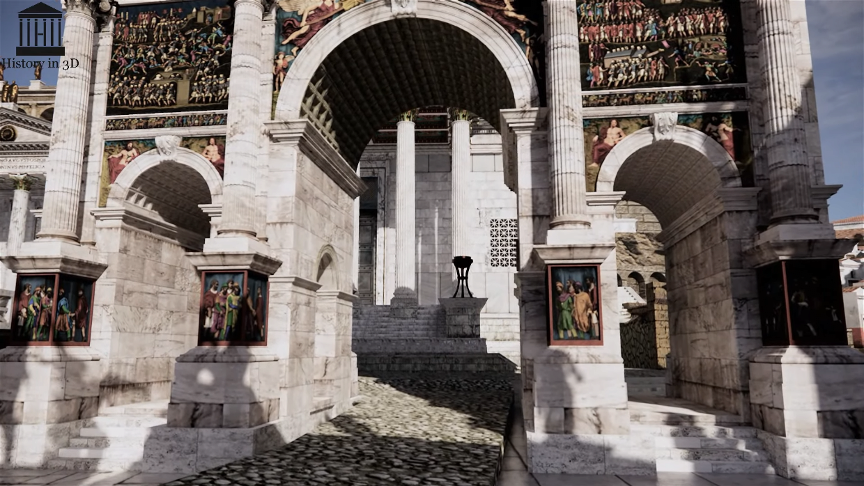 16.png 3D 그래픽으로 재현한 고대 로마 도심 모습 3D 그래픽으로 재현한 고대 로마 도심 모습