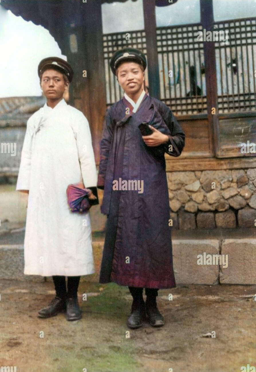 korea-seoul-ymca-boys-1910-1920-PBGJYT-colorized.jpg 구한말~1910년대 한국인들의 모습과 한국의 풍경 (컬러복원)