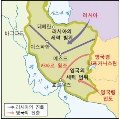 카자르 왕조.png 페르시아가 이란이 된 이유