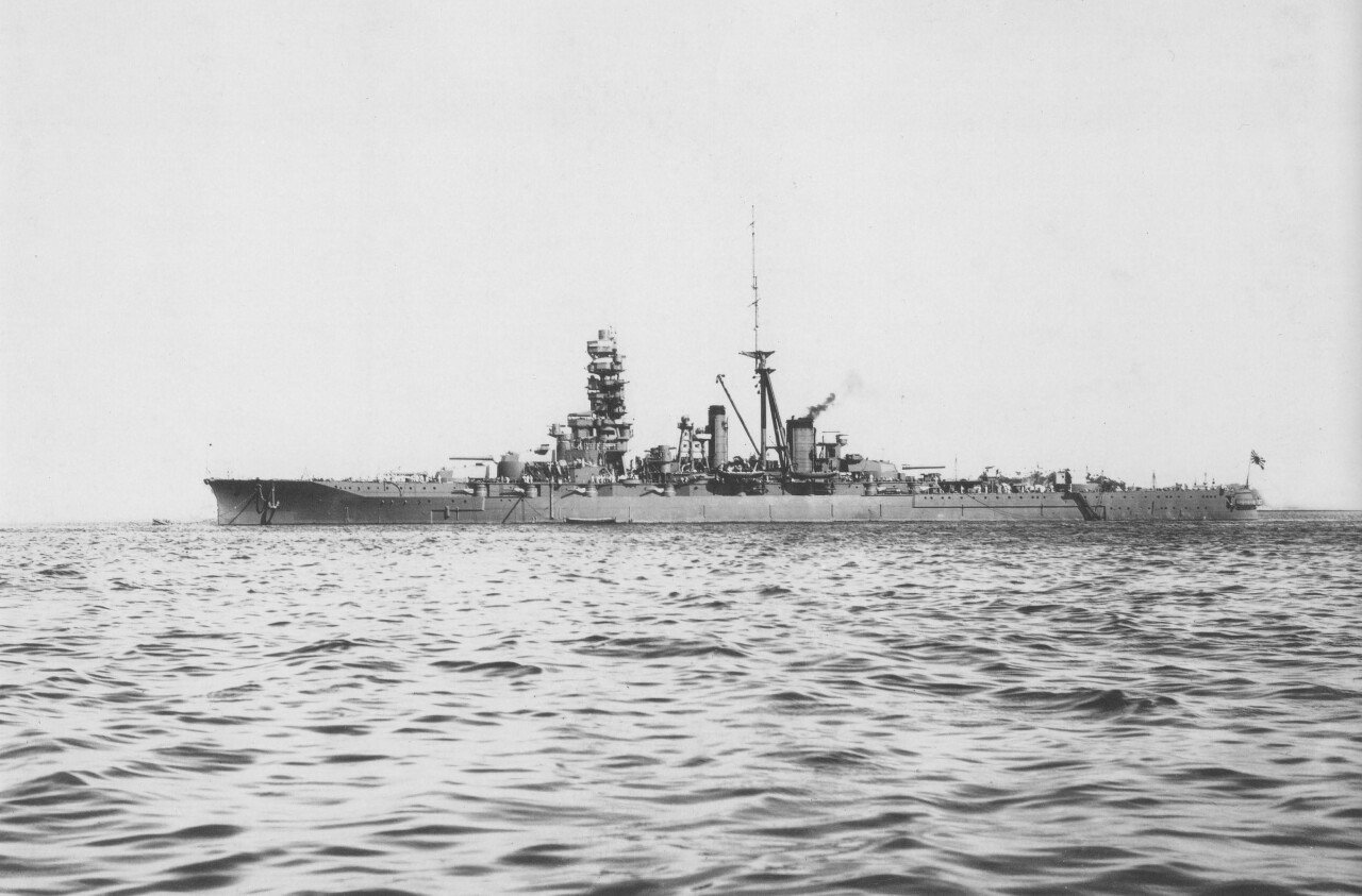 Hiei_Yokosuka_1933.jpg 2차대전 당시 일본군 전함의 생존율ㄷㄷㄷㄷㄷㄷ