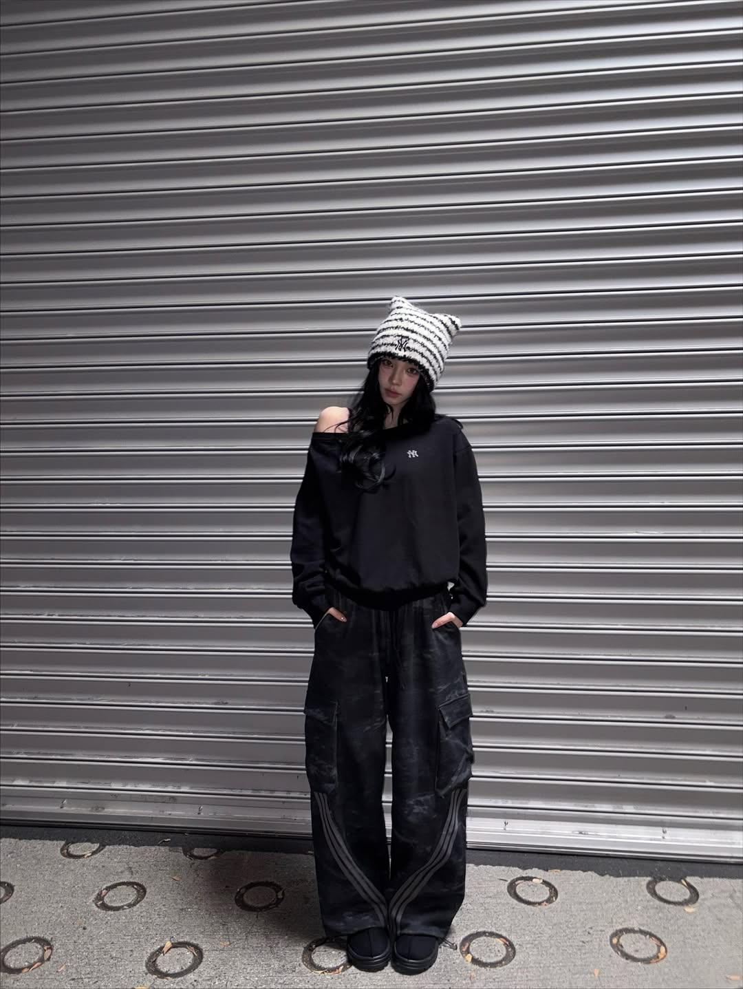 카리나 인스타 MLB 비니 컷 모음.zip