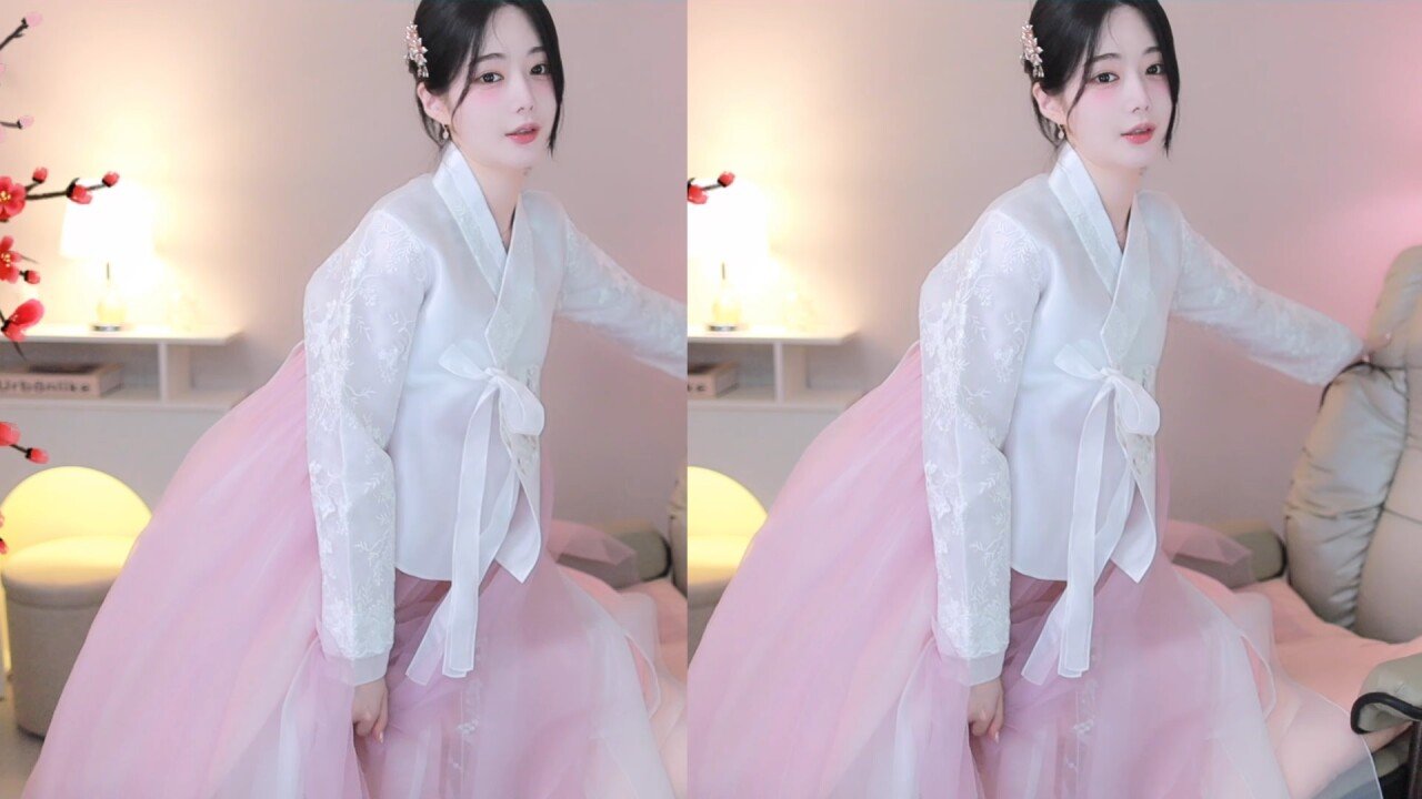2.jpg 추석이라 한복 입은 미스춘향 여캠 리즈리사.JPG