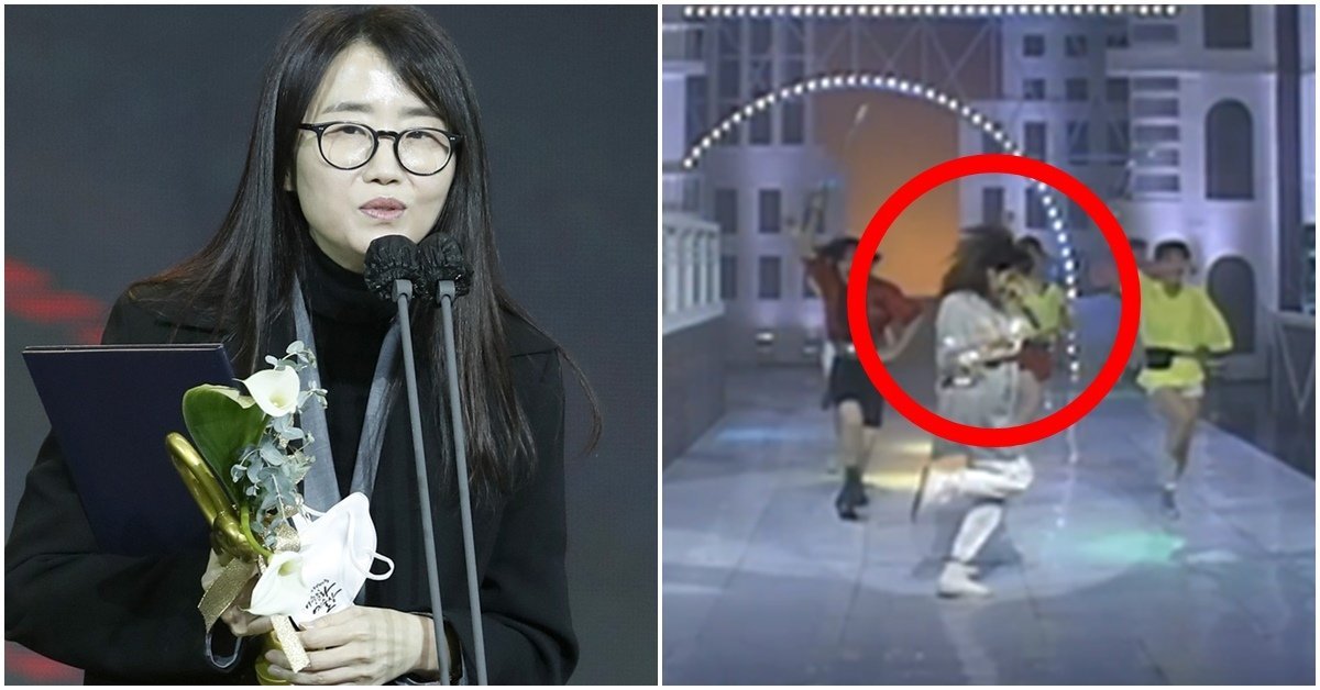 FCBF9ADD-2DA3-4650-B1E6-F326FB381ADE.jpeg 김완선 백댄서 출신이었던 김은희 작가.jpg