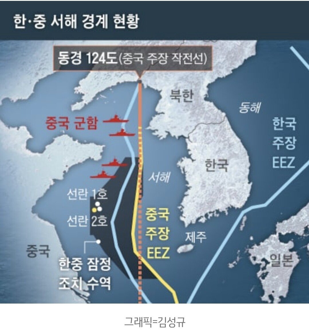 1001365291.jpg [단독] 중국, 군함 보내며 한국엔 “동경 124도 넘지마라”